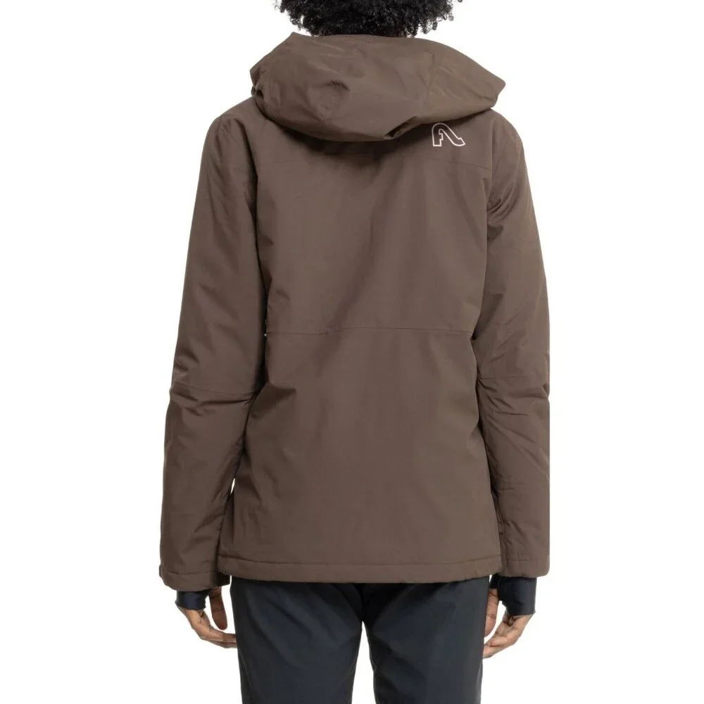 FLYLOW Freya Womens Hooded Ski/Snowboard Parka/Jacket/Coat NEW Timber $380 - Picture 3 of 7
